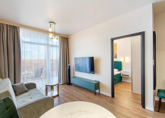 Emerald Gold Przy Plazy - Darmowy Parking Apartment Sianożęty