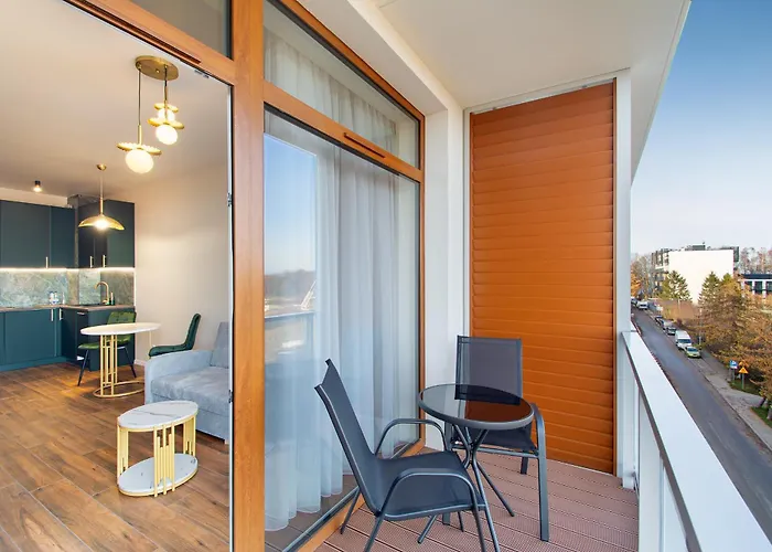 Emerald Gold Przy Plazy - Darmowy Parking Apartment *